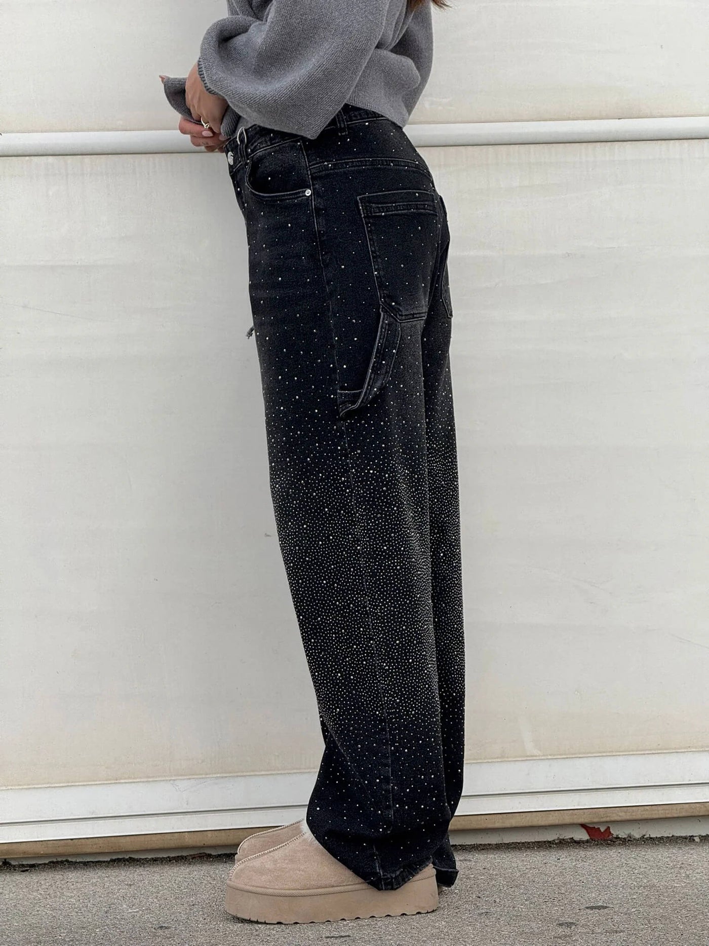 Vera | High-Waist Glitter Jeans