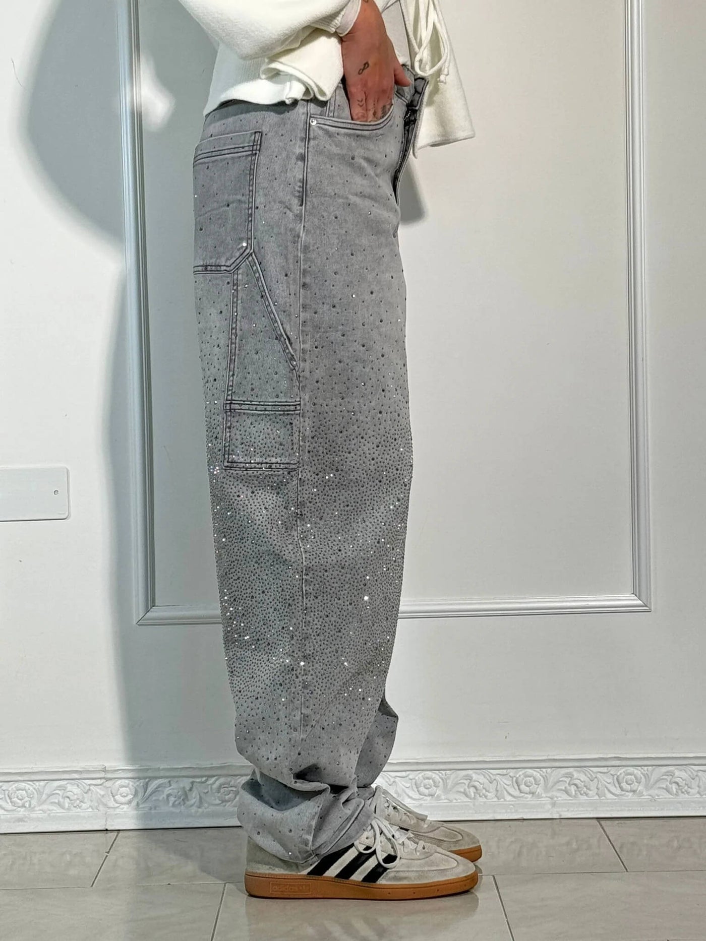 Vera | High-Waist Glitter Jeans