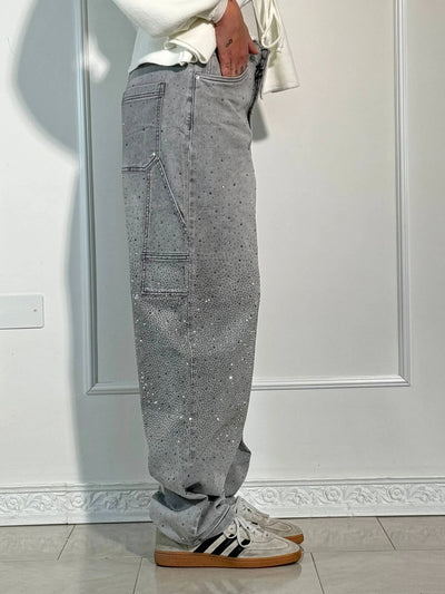 Vera | High-Waist Glitter Jeans