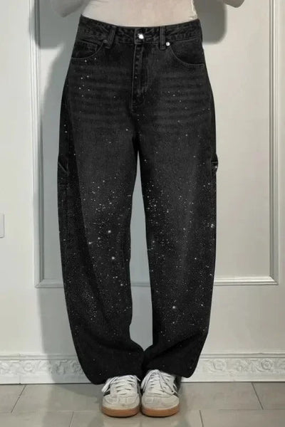 Vera | High-Waist Glitter Jeans