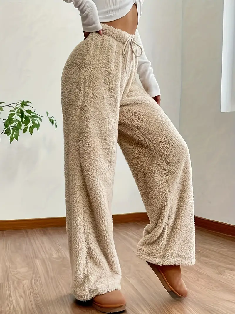 Gini™ | Cozy High-Waisted Teddy Pants