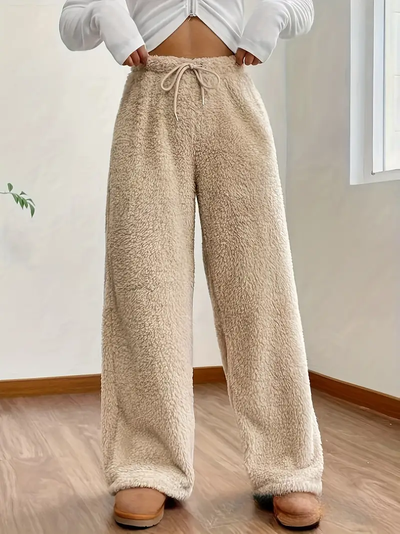 Gini™ | Cozy High-Waisted Teddy Pants
