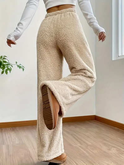 Gini™ | Cozy High-Waisted Teddy Pants