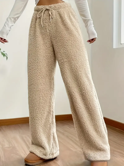 Gini™ | Cozy High-Waisted Teddy Pants