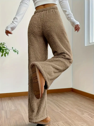 Gini™ | Cozy High-Waisted Teddy Pants